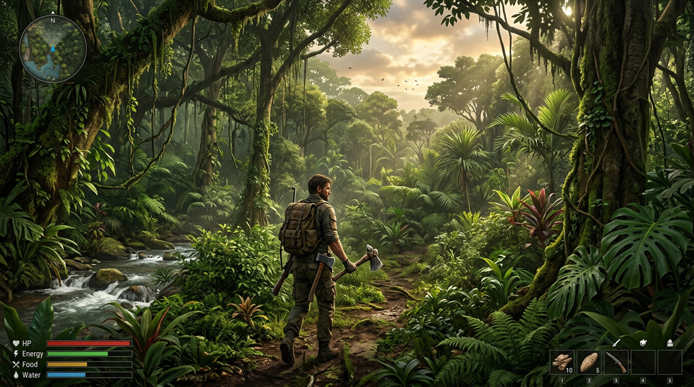 Eksplorasi Elemen Alam dan Flora Liar dalam Game Bergenre Survival Adventure